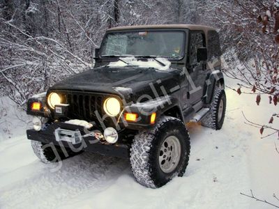 Купить глушитель, катализатор, пламегаситель Jeep Wrangler TJ в Москве